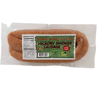 Down Home 1.5# Smoked Green Onion Sausage 24 oz